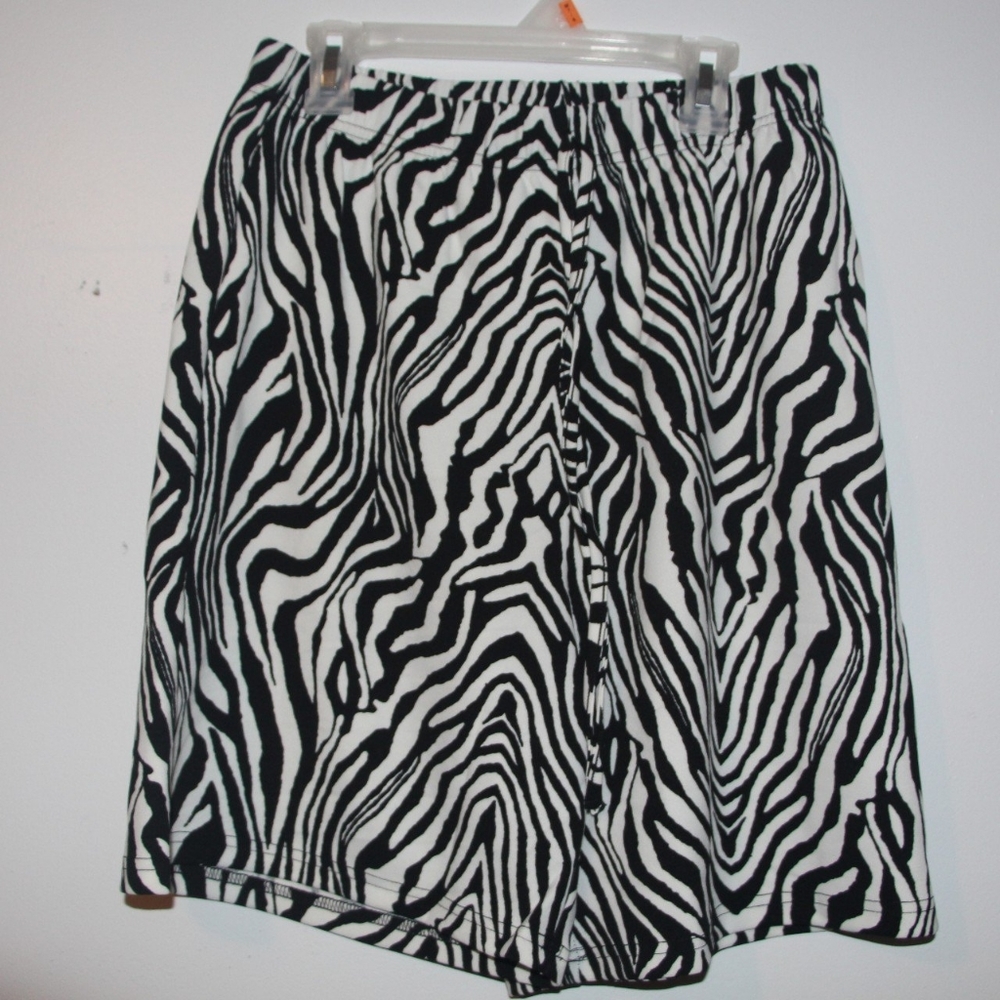 Zebra Print Shorts